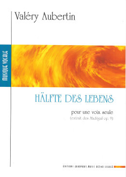 Couverture de la partition «Halfte des Lebens» pour voix seule, aux Editions Europart-Music